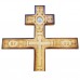 КС-14 Крест сосновый лакированный "Богородица"